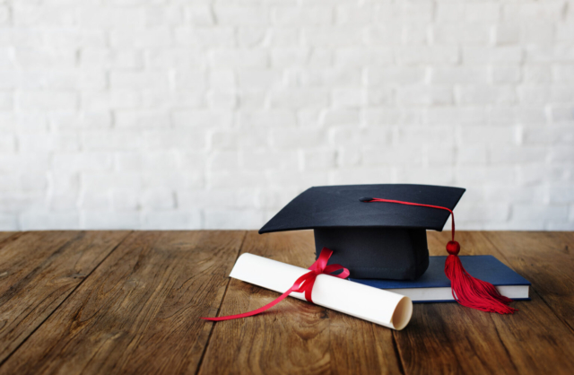 mortar-board-and-a-graduation-diploma